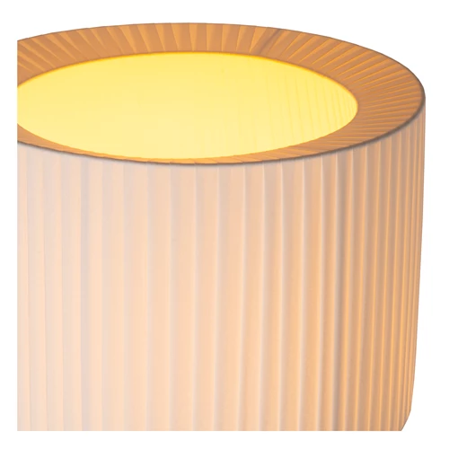 Lucide FOLD - Lampadaire - Ø 45 cm - 1xE27 - Blanc - détail 1